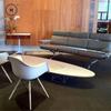 Homlly Eames Elliptical Coffee Table