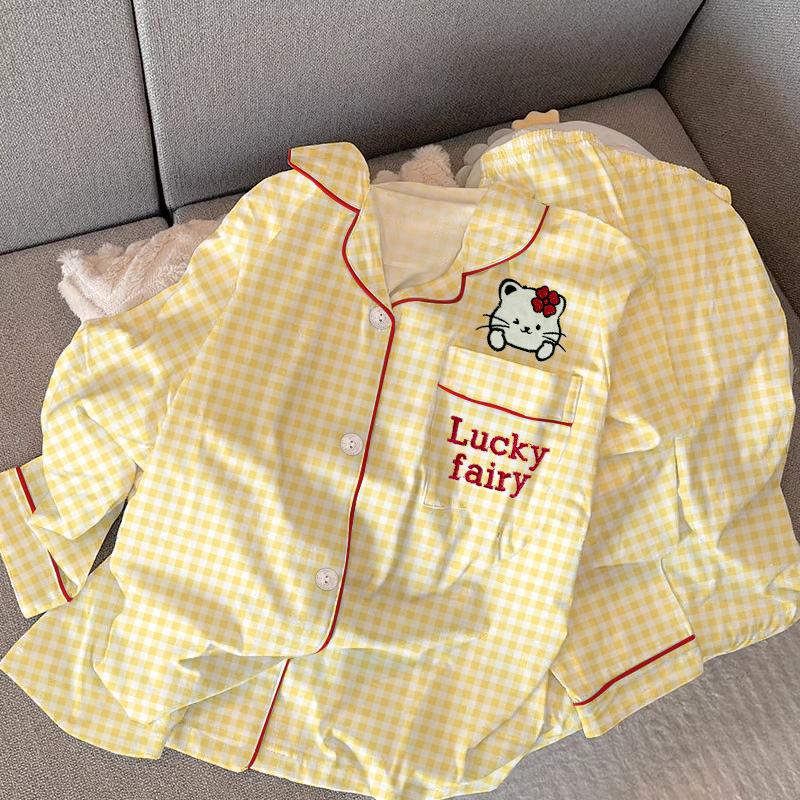 Women's Pajamas Set Pajamas 2-piece Set Airy Soft Casual Printed Pajamas