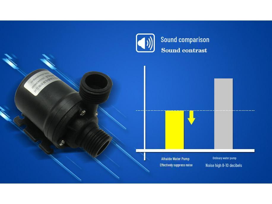 AW500S Mini Mikro DC Bezkomutátorové Ponorné Cirkulační Čerpadlo