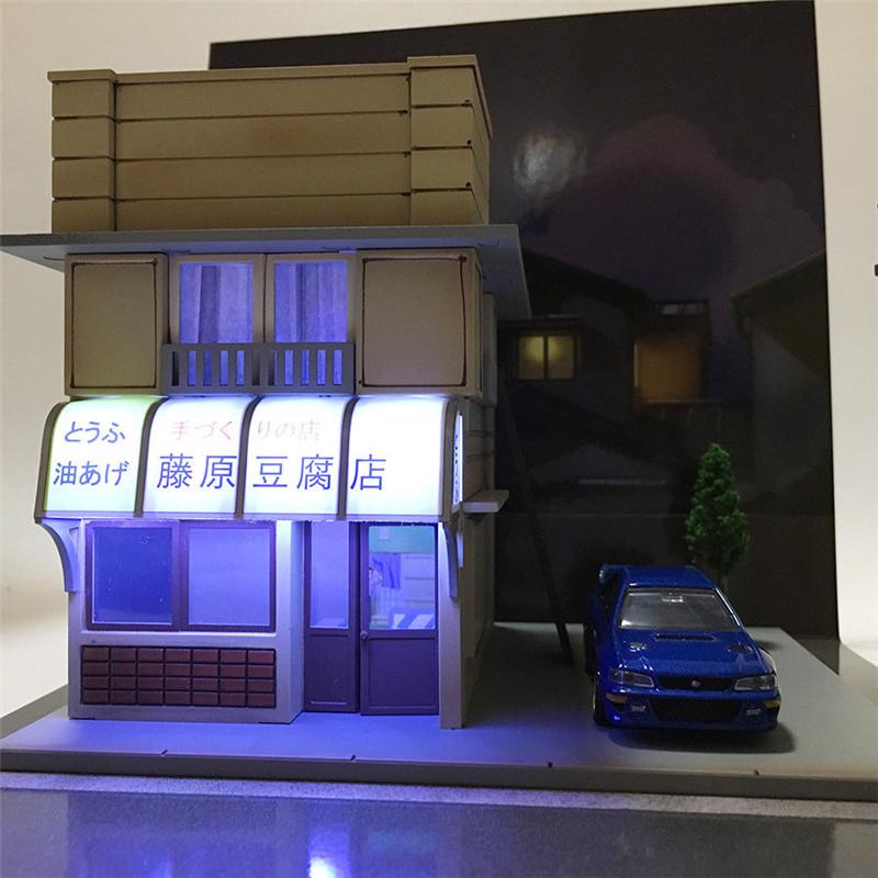 Buy 1 64 Scene Led Model For Initial D Fujiwara Tofu Shop Kit Diorama Set New At Affordable Prices Free Shipping Real Reviews With Photos Joom