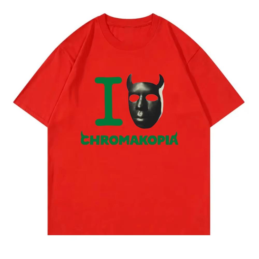 

Футболка Chromakopia World Tour 2025 Tyler The Creator Мужская одежда Харадзюку Винтаж Унисекс Высококачественный хлопок Подарок для фанатов Футболки XXXL