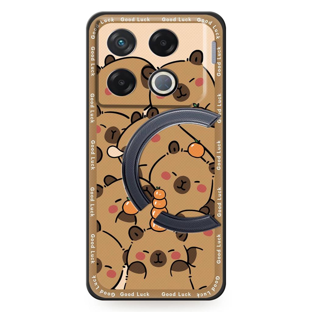 Phone Pouch Shockproof Phone Case For Infinix GT 20 Pro/X6871 Fashion Design Full Wrap Cute Silicone Graffiti Durable