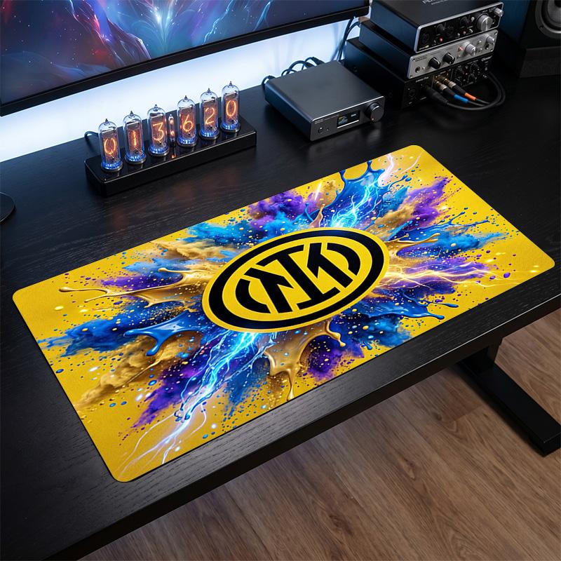 Borussia Dortmund Printed Large Mouse Pad, Non Slip Soft Rubber Gaming Desk Mat for Office Laptop Computer Decor