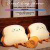 Toast Plush Pillow Blanket Duo For Office Napping And Relaxation