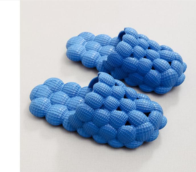 Summer Light Bubble Slides Women Flat Heels Massage Home Slippers Female Comfort Anti-Slip Designer Sandals Chaussure Femme