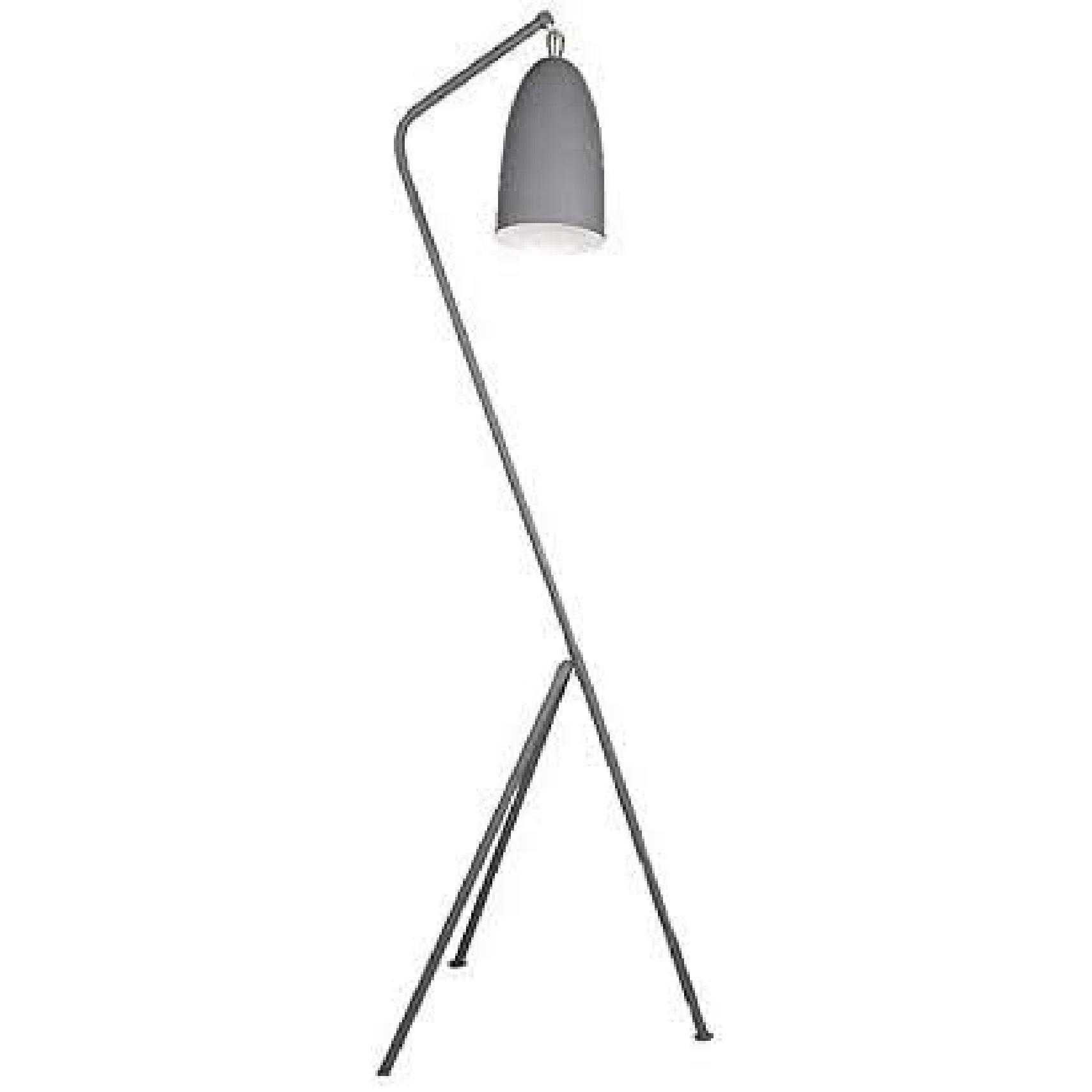 lighting fixtures, Modern Reading Floor Lamp Contemporary Metal Standing Floor Lamp Macaron Color Side lamp with LED Bulb for Study Children s Room серый