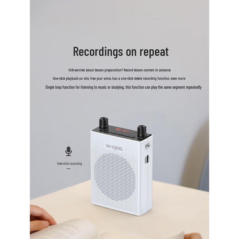 W-King KS16+ Wireless Voice Amplifier