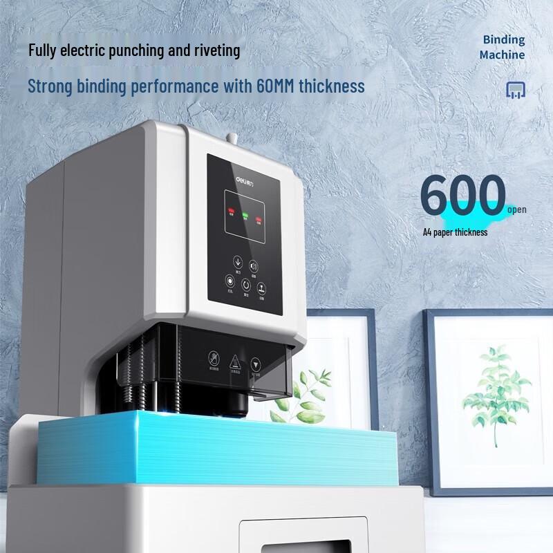 Deli 14666 Automatic Financial Binding Machine