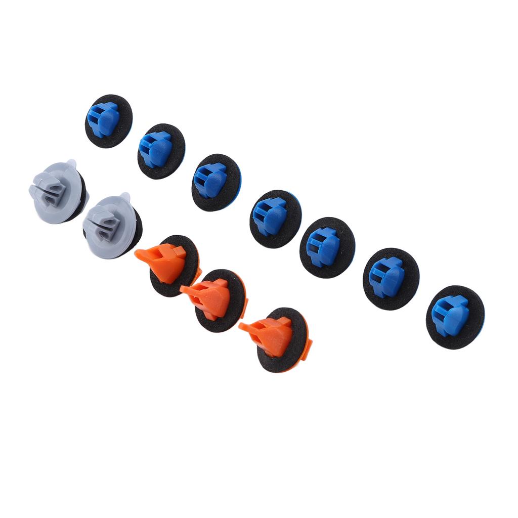 Front Door Trim Body Moulding Kit Car Body Retainer Flare Panel Clips Replacement for Prado 120