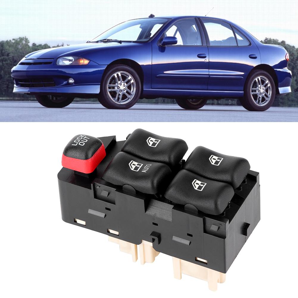 Front Left Master Window Switch 22610145 Replacement Accessory Fit for Chevrolet Cavalier 19952005