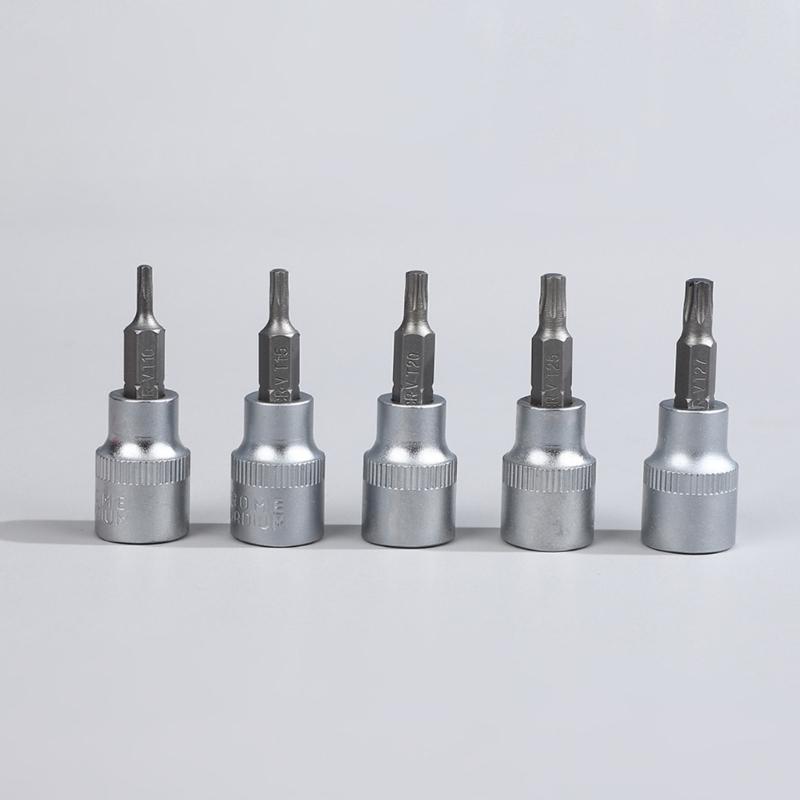 29Pcs High Torques Carbon Steel Socket Bit With Storage Case Ideal For Mechanics DIY And Professional Use Auto Repair