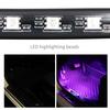 LED Car Foot Light Ambient Lamp With USB Wireless Remote Music Control Multiple Modes Automotive Interior Decorative