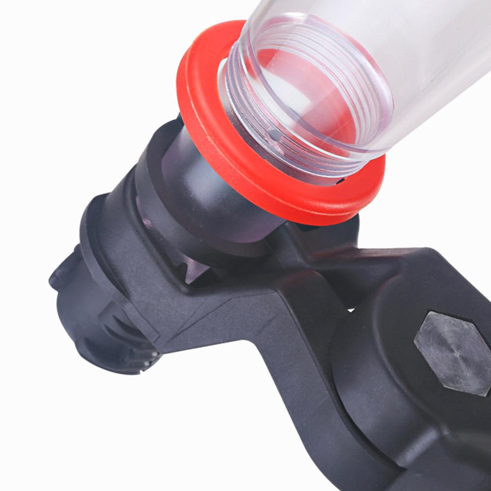 Car Truck Engine Oil Funnel Adjustable Fixed Bracket Filling Spout Pour Tool Kit