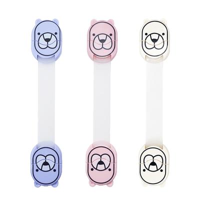 Baby Safety Extension Lock Cartoon Cute Protection By Multi-purpose Child Protection Cabinet for Refrigerator Latch Drawer Safety Cabinet Locks