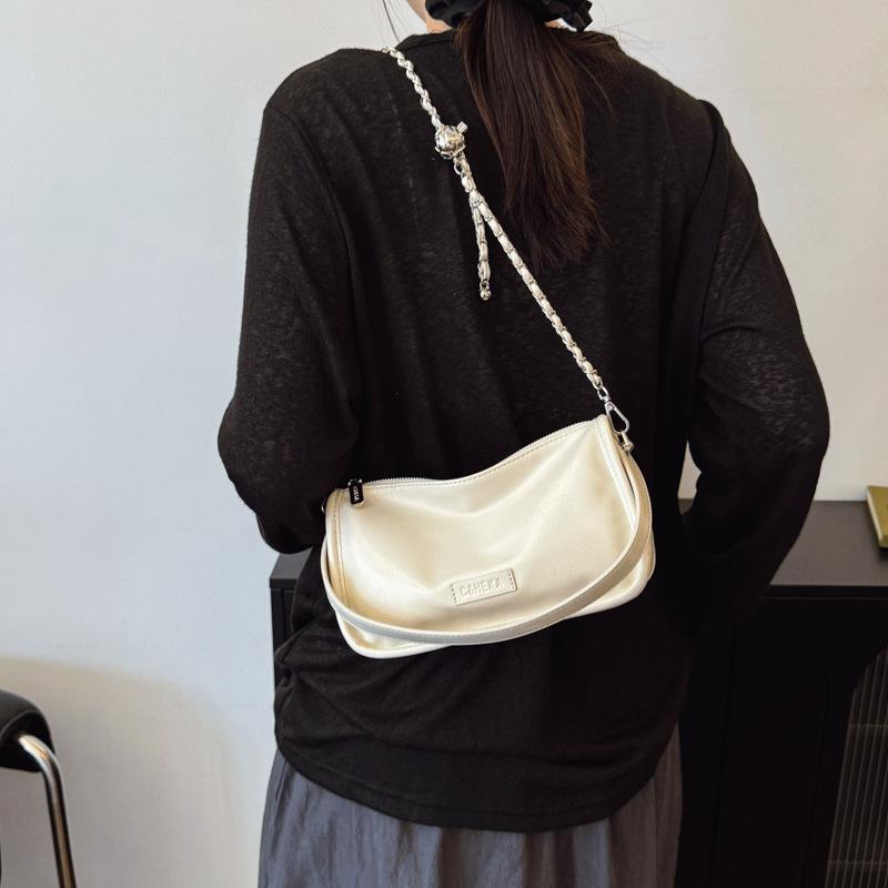 Small Bag Women's New Summer Versatile Chain Messenger Bag High-end Portable Pillow Bag