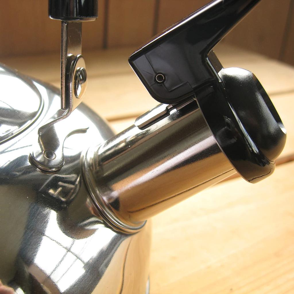 Nagao Induction Whistling Stainless Made In Japan Tsubame-Sanjo Kettle, 1.5L Capacity, Compatible, Function, Steel,