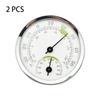 2 PCS Meter Mini Thermometer Humidity Thermo-Hygrometer 58MM Pointer Type  Hygrometer  Household