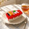Squishy Ice Cream Fruit Cake Toy Slow Rising Soft PU Foam Dessert Shape Stress Relief Squeeze Toy for Kids and Adults