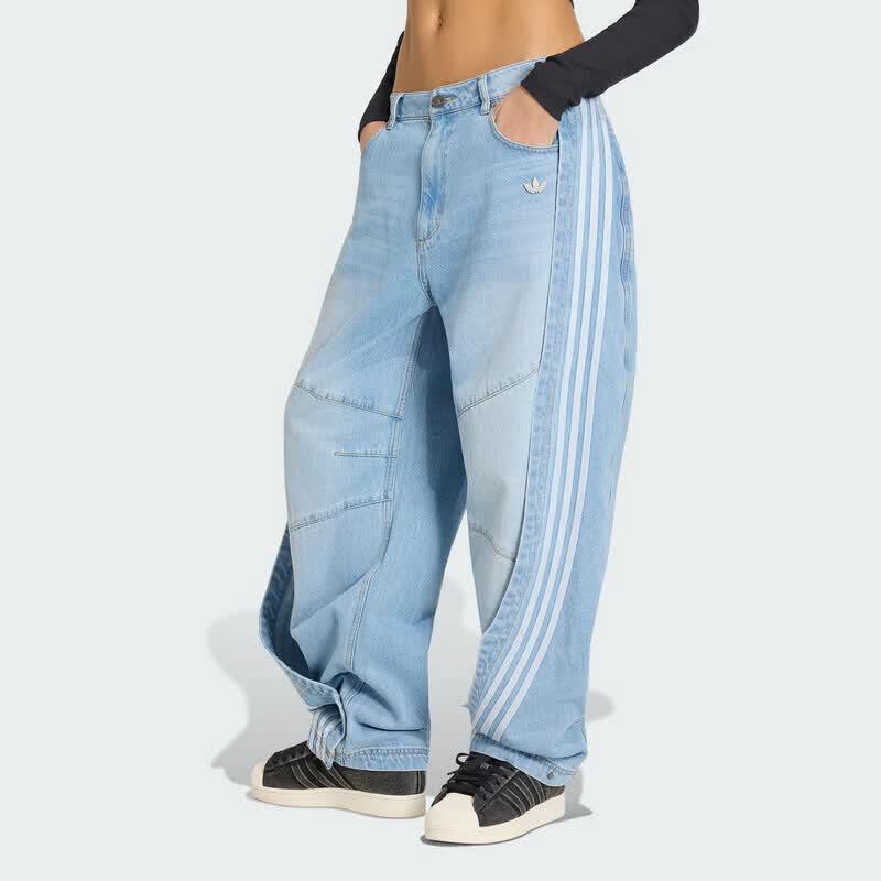Adidas Women s Casual Denim Pants KY5188 One Size 26/32
