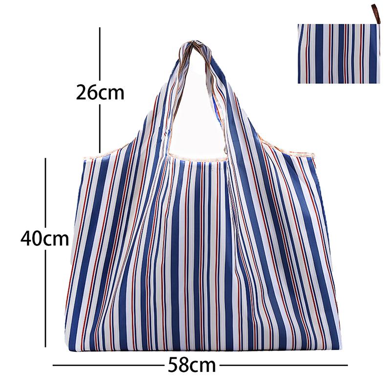 Reusable Grocery Bags Large Washable Shopping Bags Portable Foldable Environmental Friendly Heavy-Duty Handbags