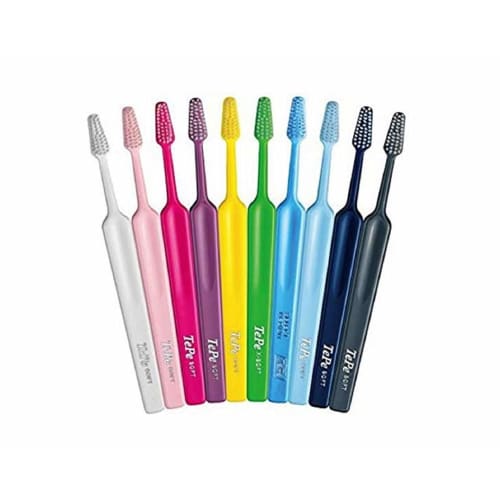 

Зубные щетки Tepe Select Compact, 10 штук (Компактный Экстра Мягкий)