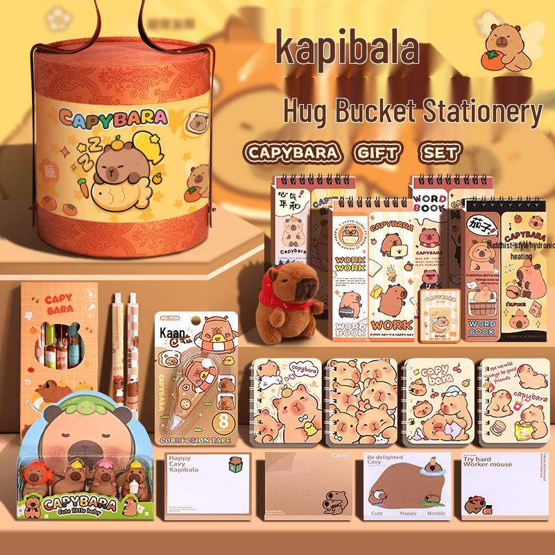 Capybara Stationery Gift Set: Student Reward & Souvenir Supplies