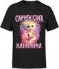 Cappuccina Ballerina Koszulka Cappuccino Brainrot Memy Męska M
