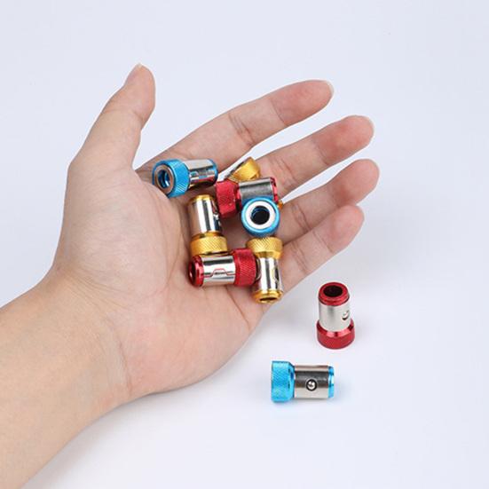 Tête de tournevis Anneau magnétique Tournevis universel Embouts de puissance Anneau magnétiseur Acier inoxydable robuste Porte-vis magnétiques Outils