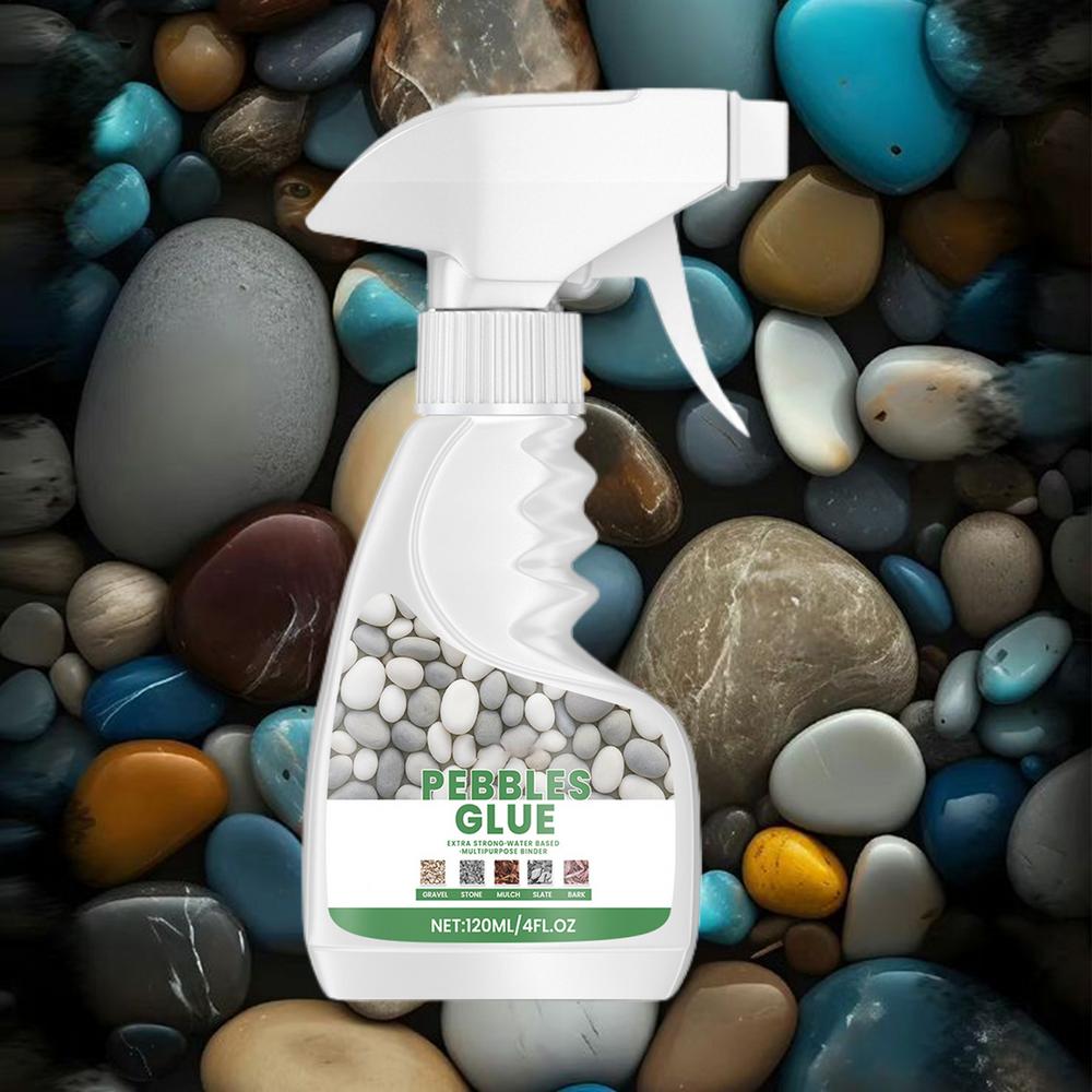 Landscaping Glue Gravel Glue Spray 120ml Stone Binder Weather-Resistant Adhesive Spray For Pond Driveway Gardens Paths Outdoor