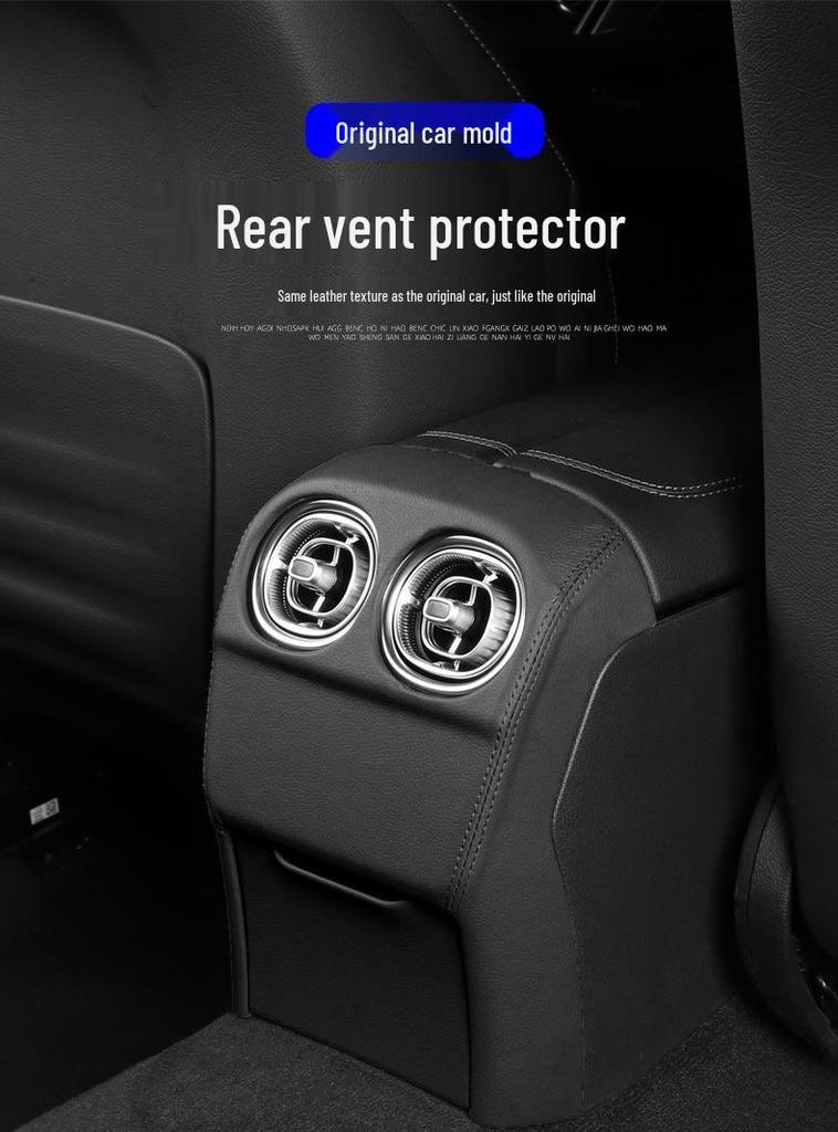 Mercedes-Benz GLC260L/GLC300 Mittelkonsolen-Schutzpanel - Kratzfestes Innenraum-Add-On.