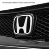 Car Front Rear Logo Emblem Stickers Steering Wheel Sticker For Honda Civic Accord CRV 10th 11th Gen Civic 8-10th Gen Accord