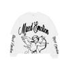 2026 Spring and Autumn New MIX Retro with Diamond Angel Letter Crew Neck Long Sleeve Men and Women of the Same Style, One Piece Will Be Sent In