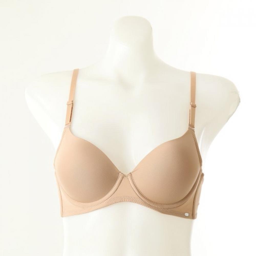 

Wacoal HyBrid Simple Big Push Mold Cup Bra WBry002a B Flesh-colored/75A