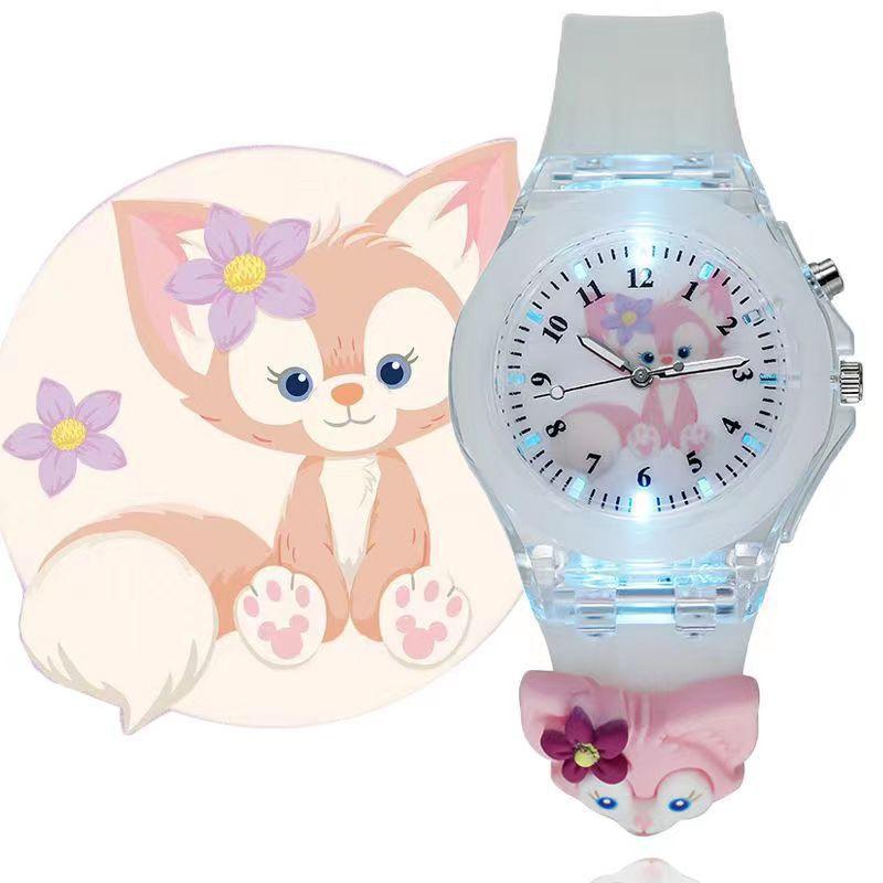 Xingdailu Melody Children'S Watch Cartoon Glowing Student Electronic Watch Boys And Girls Silicone Watch Luminous