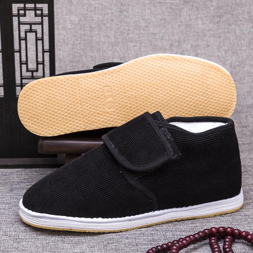 

Зимние хлопковые туфли ручной работы в старом пекинском стиле на толстой, мягкой, морозостойкой подошве 38