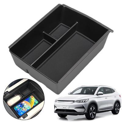 Car Central Control Storage Box Armrest Tray Holder Tidying For BYD 23-24 Organizer EV Auto Son I1W5