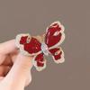 Temperament Luxury  Red Butterfly Brooches For Women Clothing Coat Accessories Gifts