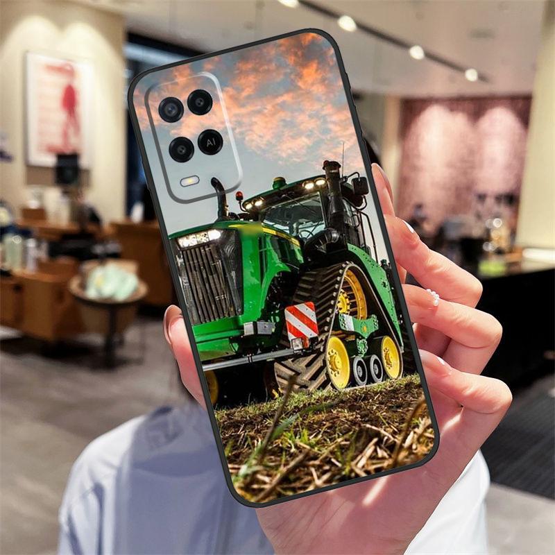 

Farm Vehicle Tractor Case For Oppo A78 A98 A79 A18 A38 A58 A40 A60 A80 A16 A76 A96 A15 A74 A94 A54 A17 A77 Cover OPPO A94 5G