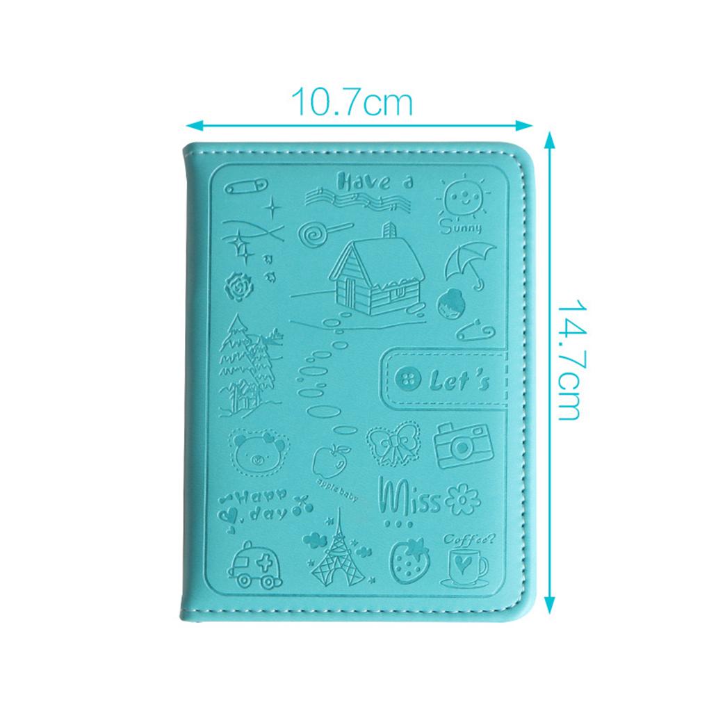 Lovely Notebook PU Leather Cover A6 Time Planner Organizer Personal Diary Daily Memos Travel Journal Agenda