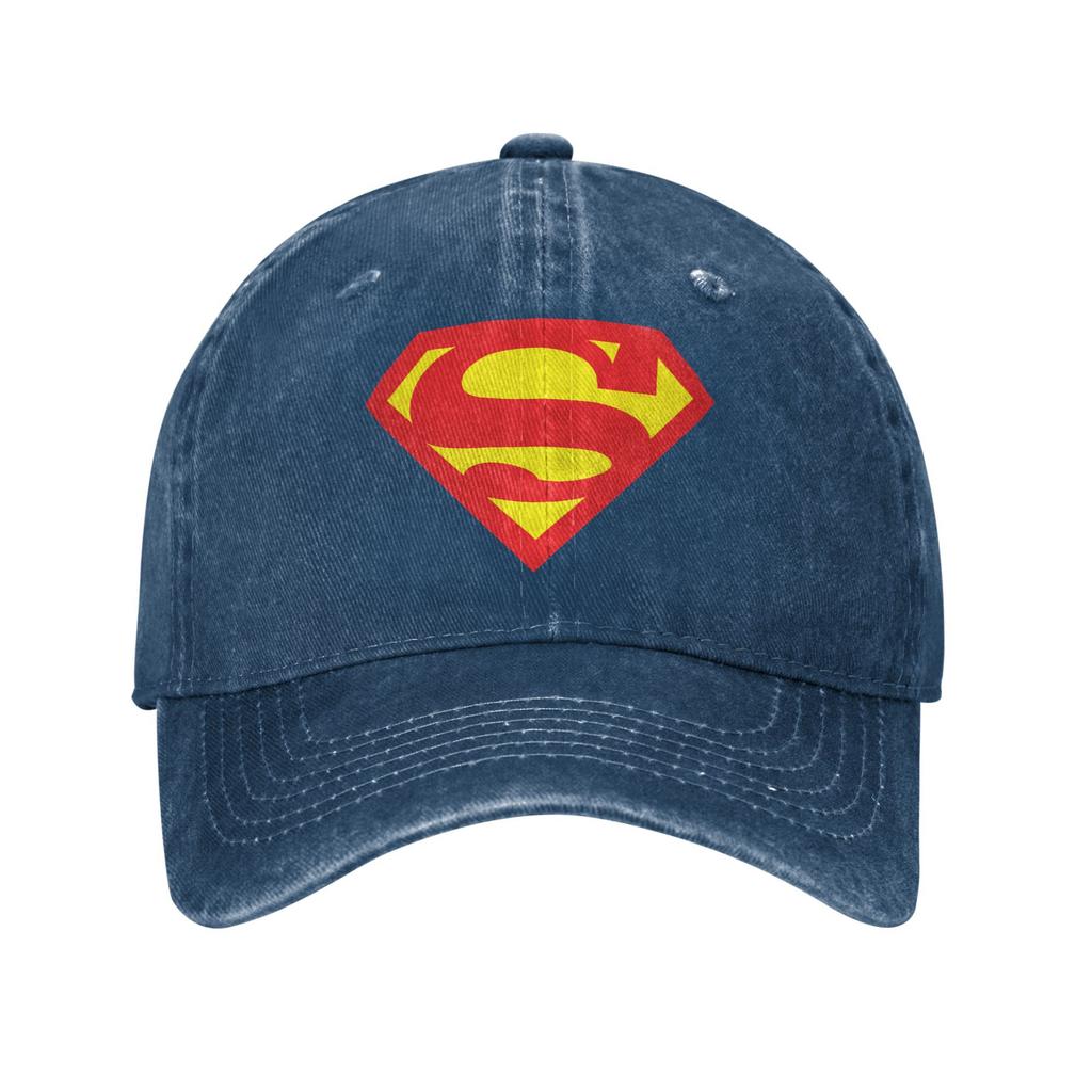 Supermans Logo Trucker Hat Outfit For Men Women Baseball Caps Classic Headwear Snapback Caps Adjustable