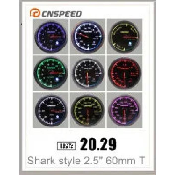 CNSPEED 2" 52mm Auto Digital Oil Pressure Gauge 0-150Psi Blue Led Light Oil Press Gauge with Sensor Car Meter