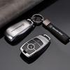 PU Car Key Case Cover Shell Fob For Mercedes Benz A B C E Class GLS GLA GLK GLC CLS CLA AMG W204 W205 W212 W463 W176 Keychain PD1