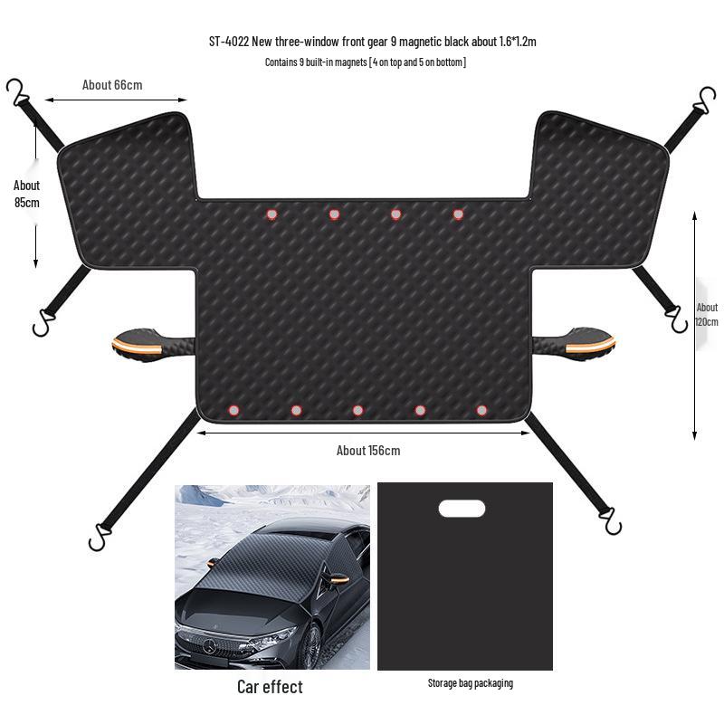 Thickened Winter Windshield Frost & Snow Protection Cover
