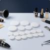 17 Pieces Clarinet Pad Set Replacement Bb FoamStyle Parts for Repairers, Students,