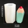 Pen Shaped Silicone Pillar Candle Molds for Epoxy Resin Making Candle Soap Chocolate Fondant Molds for Candy Cake Baking