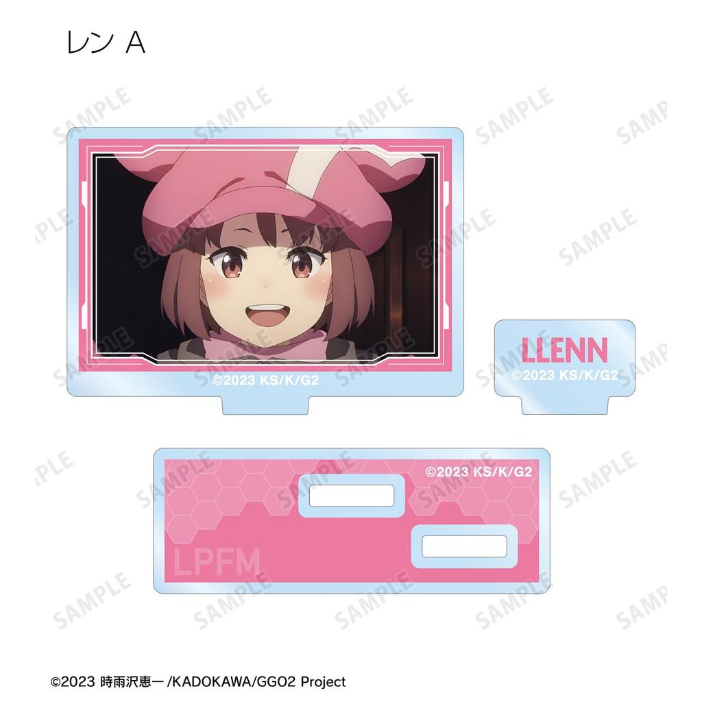 Sword Art Online Gun Gale Online II Acrylic Stand with Trading Scene Parts Box of 10 Alternative