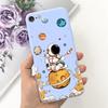 Für Apple iPhone SE 2020 Hülle Stylische Bonbon-Lackierte Rückseite 4,7'' Weiche Silikon-TPU-Handyhülle Für iPhone SE 2022 2020 Fundas