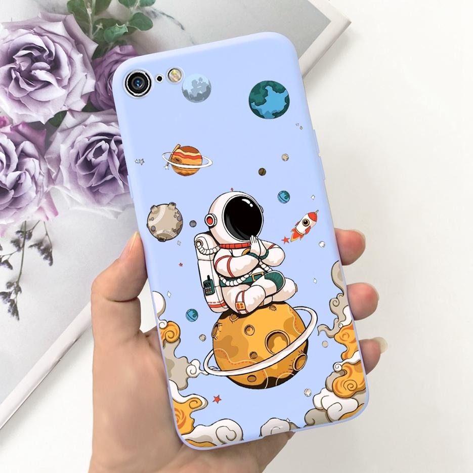 Für Apple iPhone SE 2020 Hülle Stylische Bonbon-Lackierte Rückseite 4,7'' Weiche Silikon-TPU-Handyhülle Für iPhone SE 2022 2020 Fundas