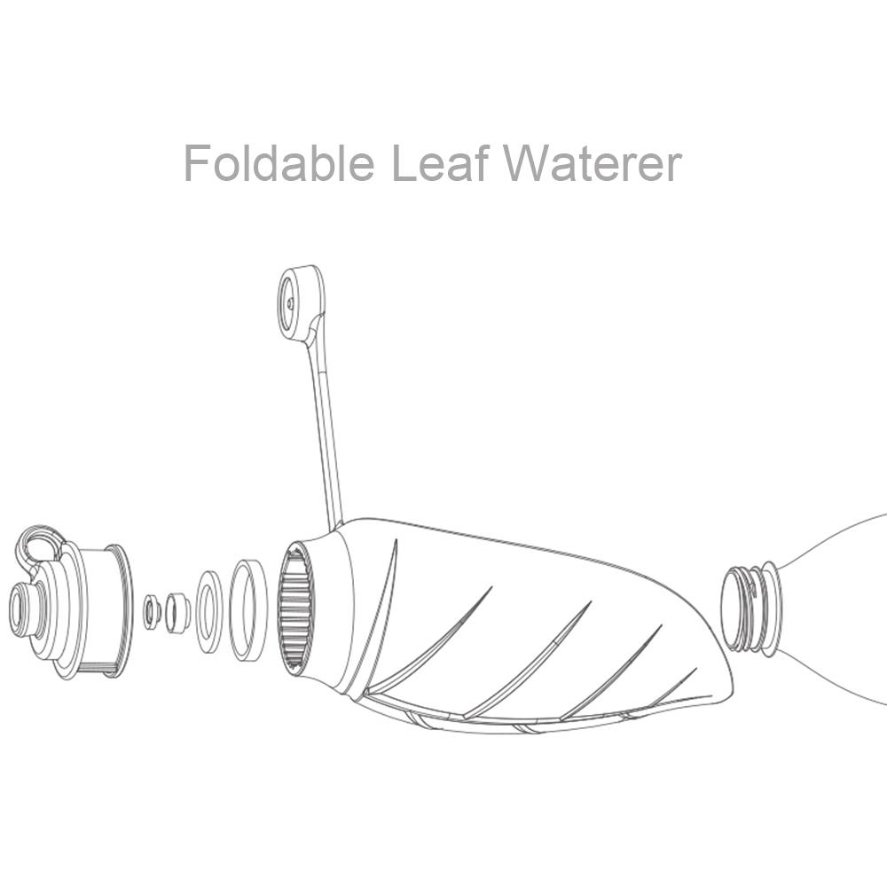 Bouteille d'eau pliable de 580 ml pour chien, gobelet portable pour promenade en plein air, pour petits, moyens et grands chiens, fournitures pour Golden Retriever