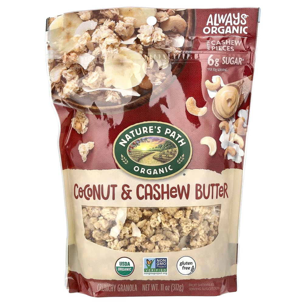 iHerb Nature s Path Crunchy Granola Coconut Cashew Butter 312g